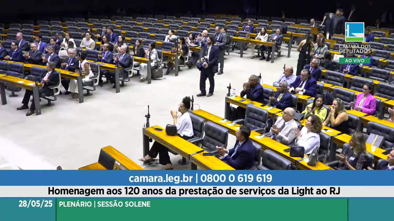 Vídeo do evento em 1:16:48