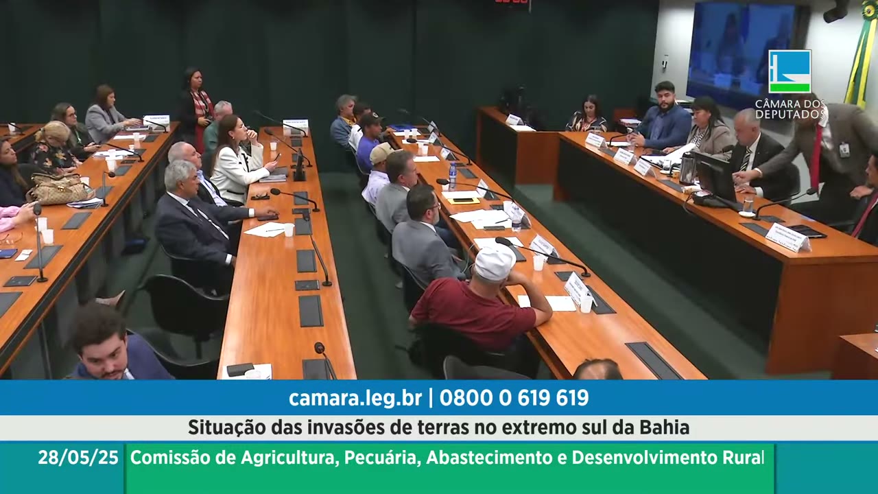 Vídeo do evento em 57:11
