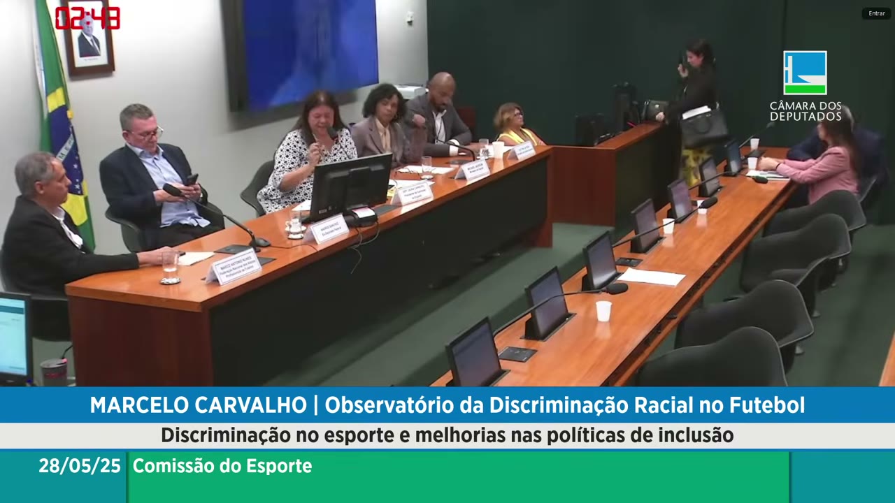 Vídeo do evento em 1:19:56