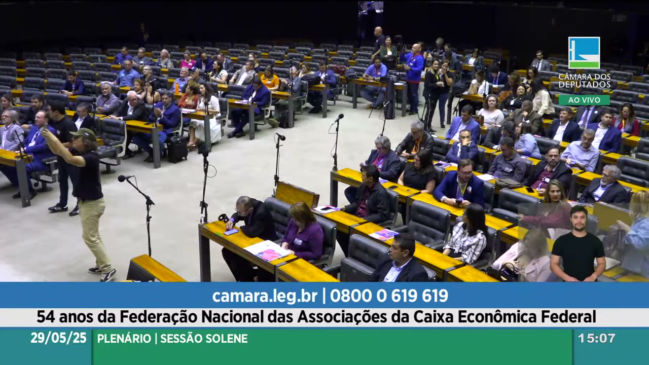 Vídeo do evento em 15:30