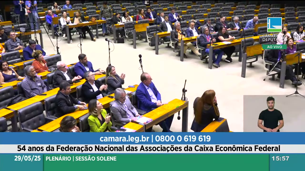 Vídeo do evento em 1:05:18