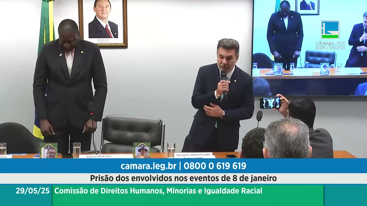Vídeo do evento em 8:13