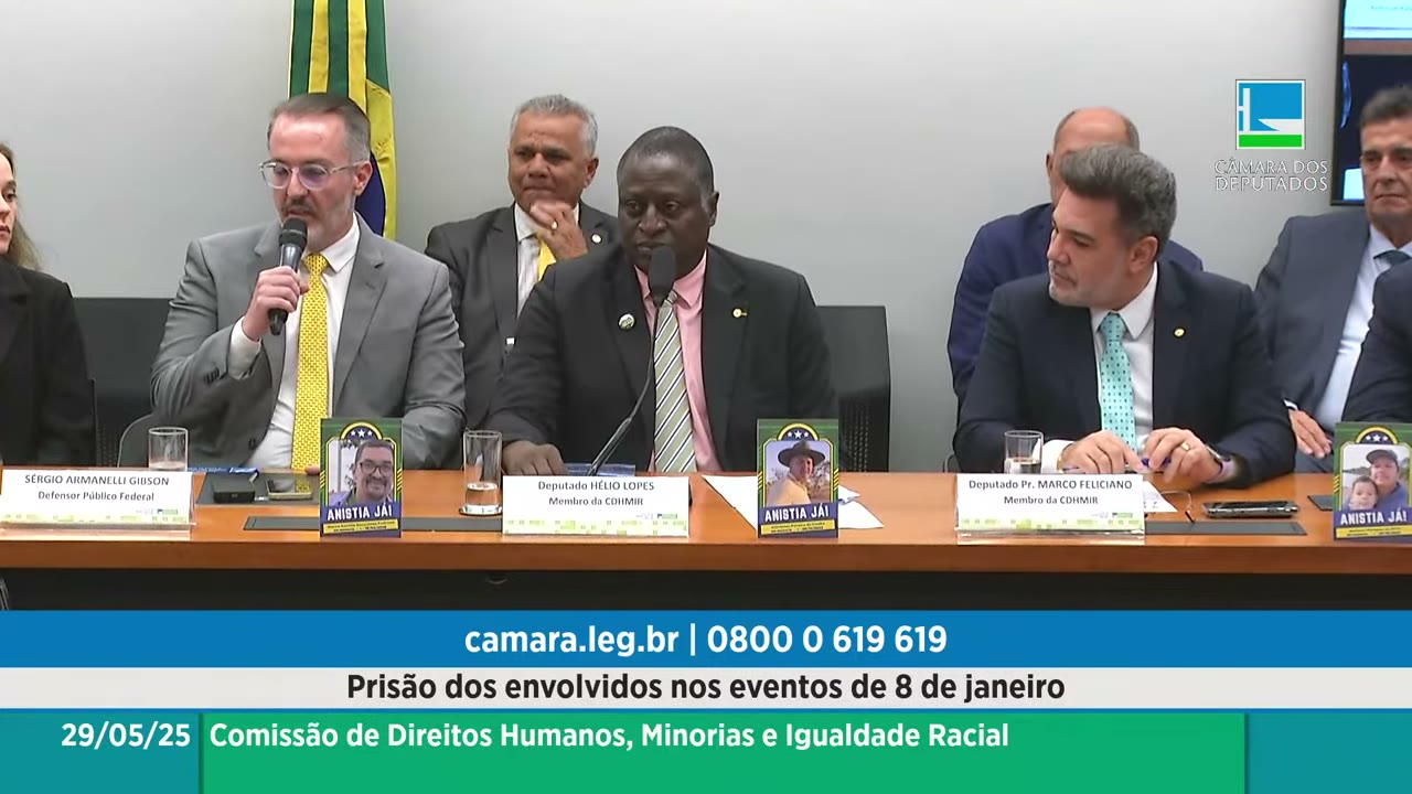 Vídeo do evento em 1:08:20