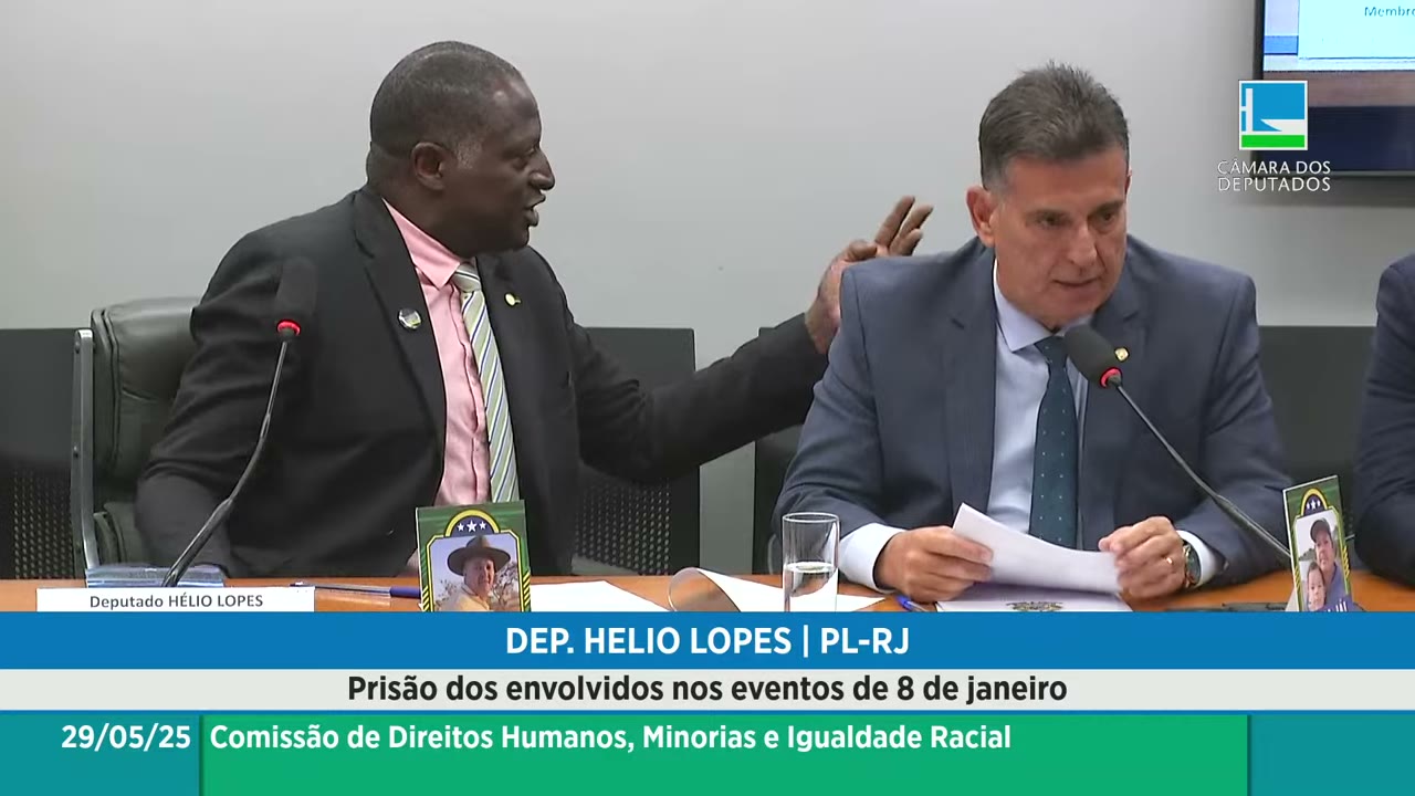 Vídeo do evento em 1:43:02