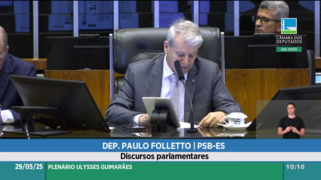 Vídeo do evento em 52:33