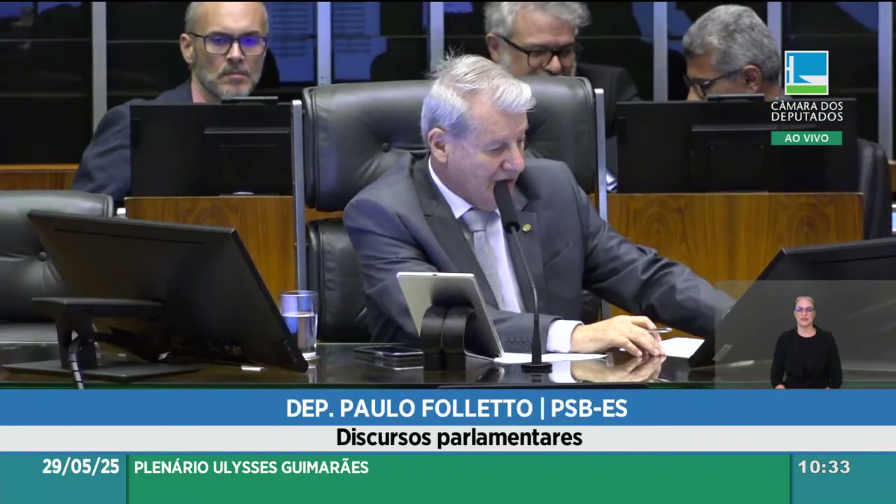 Vídeo do evento em 1:15:06