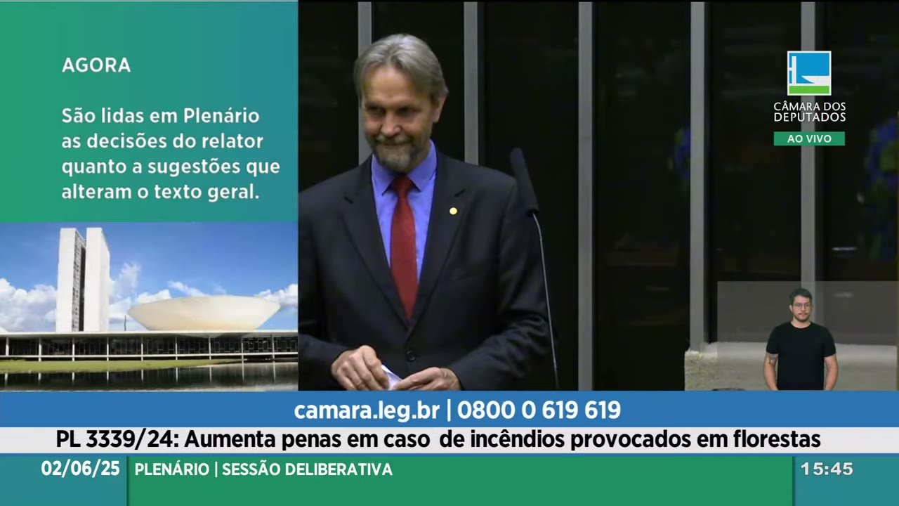 Vídeo do evento em 54:44