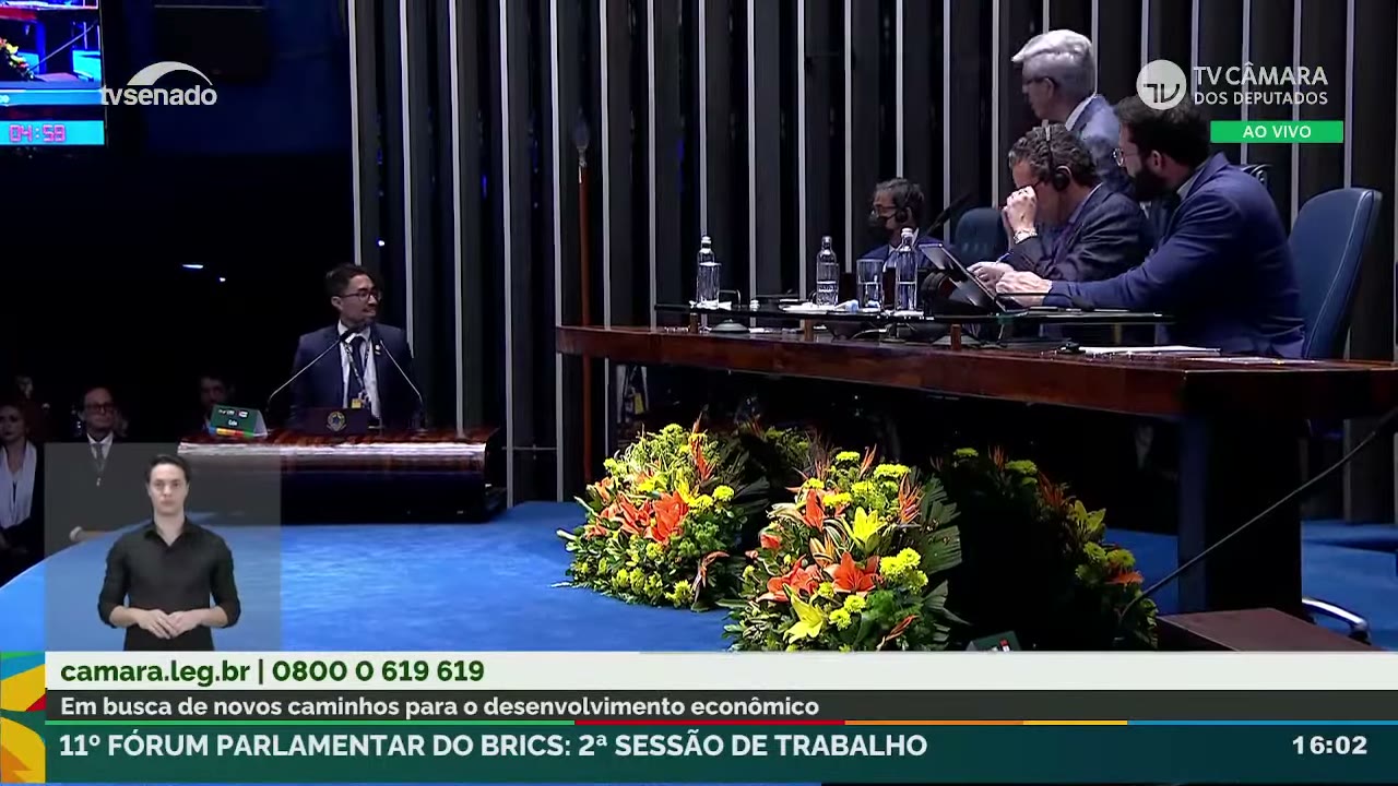 Vídeo do evento em 55:20