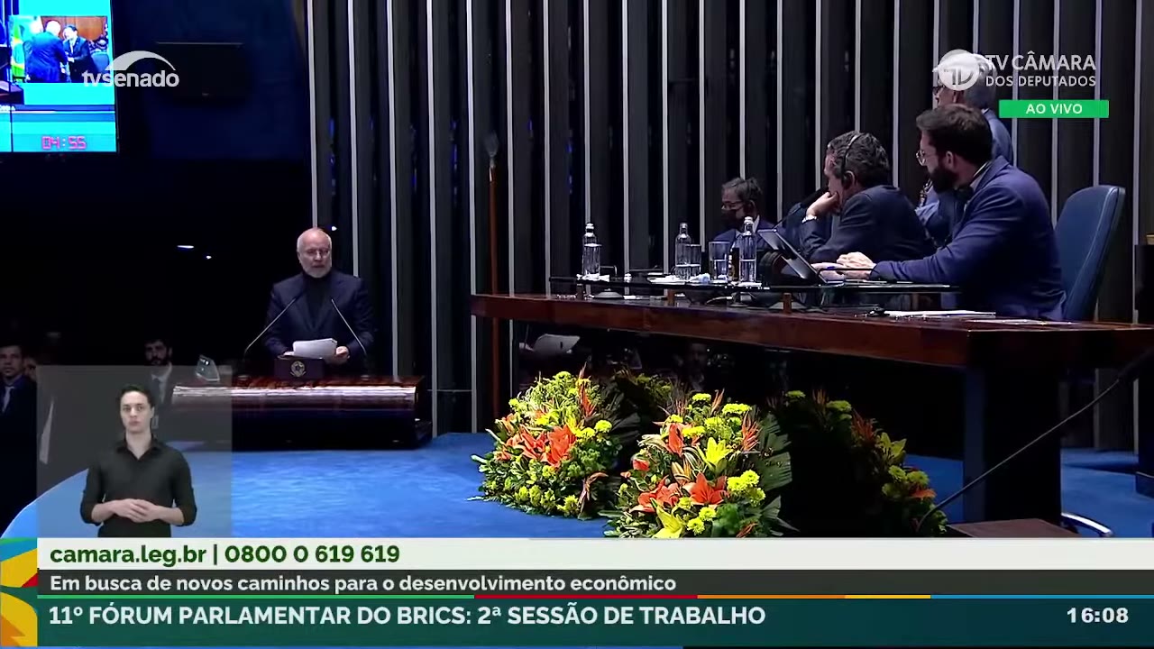 Vídeo do evento em 1:01:33