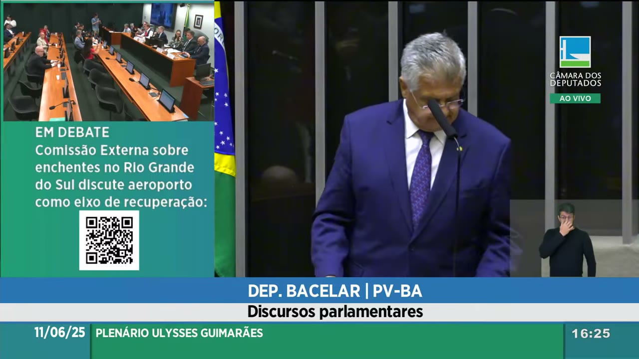 Vídeo do evento em 2:19:00