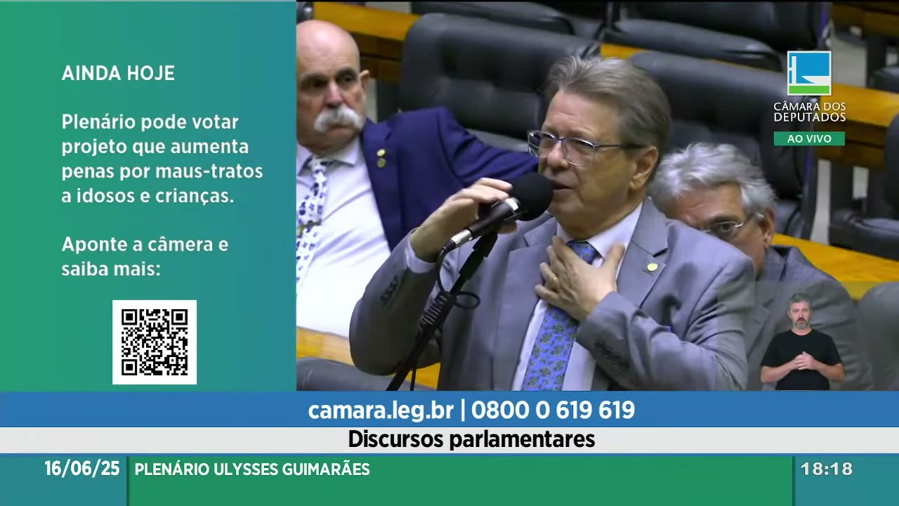 Vídeo do evento em 18:59