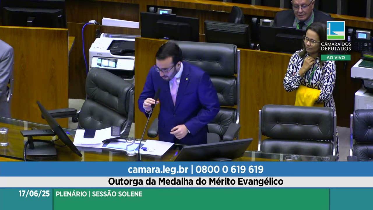 Vídeo do evento em 45:06