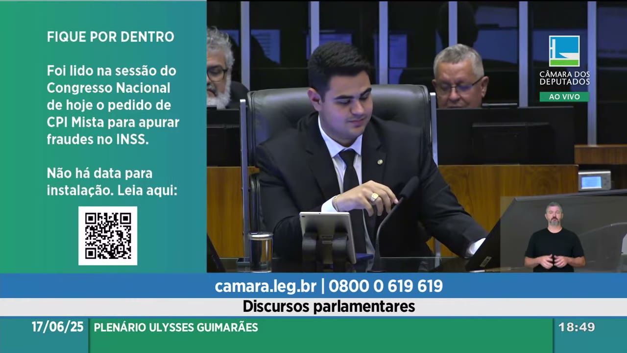 Vídeo do evento em 13:56