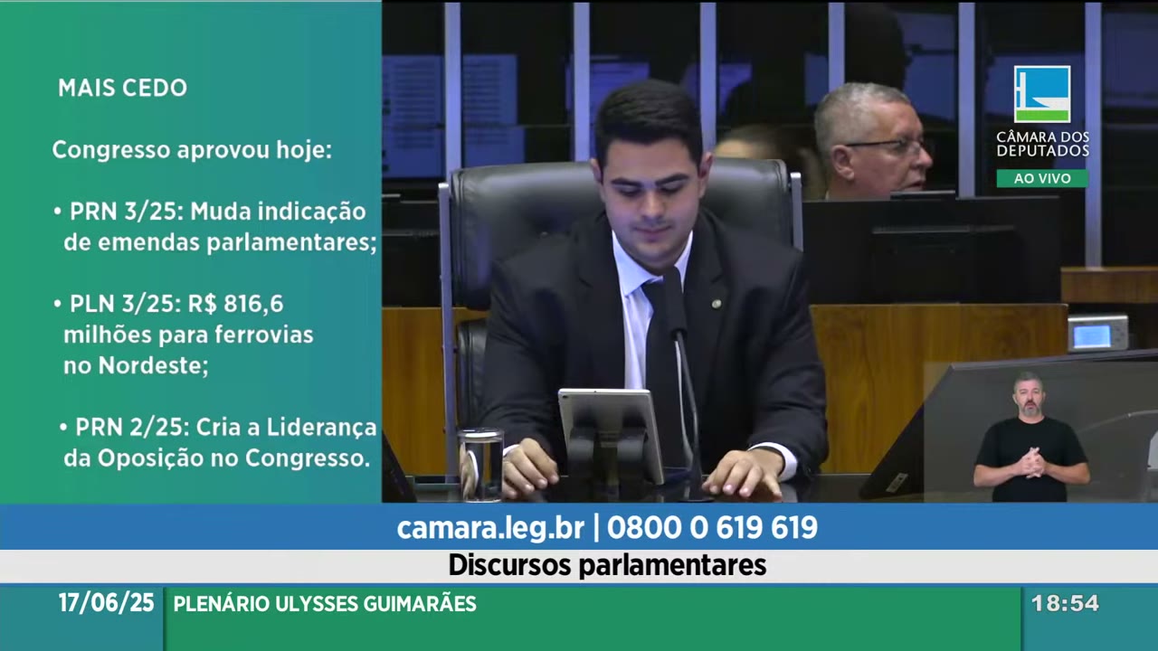 Vídeo do evento em 18:16