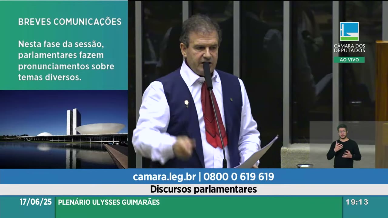 Vídeo do evento em 37:38
