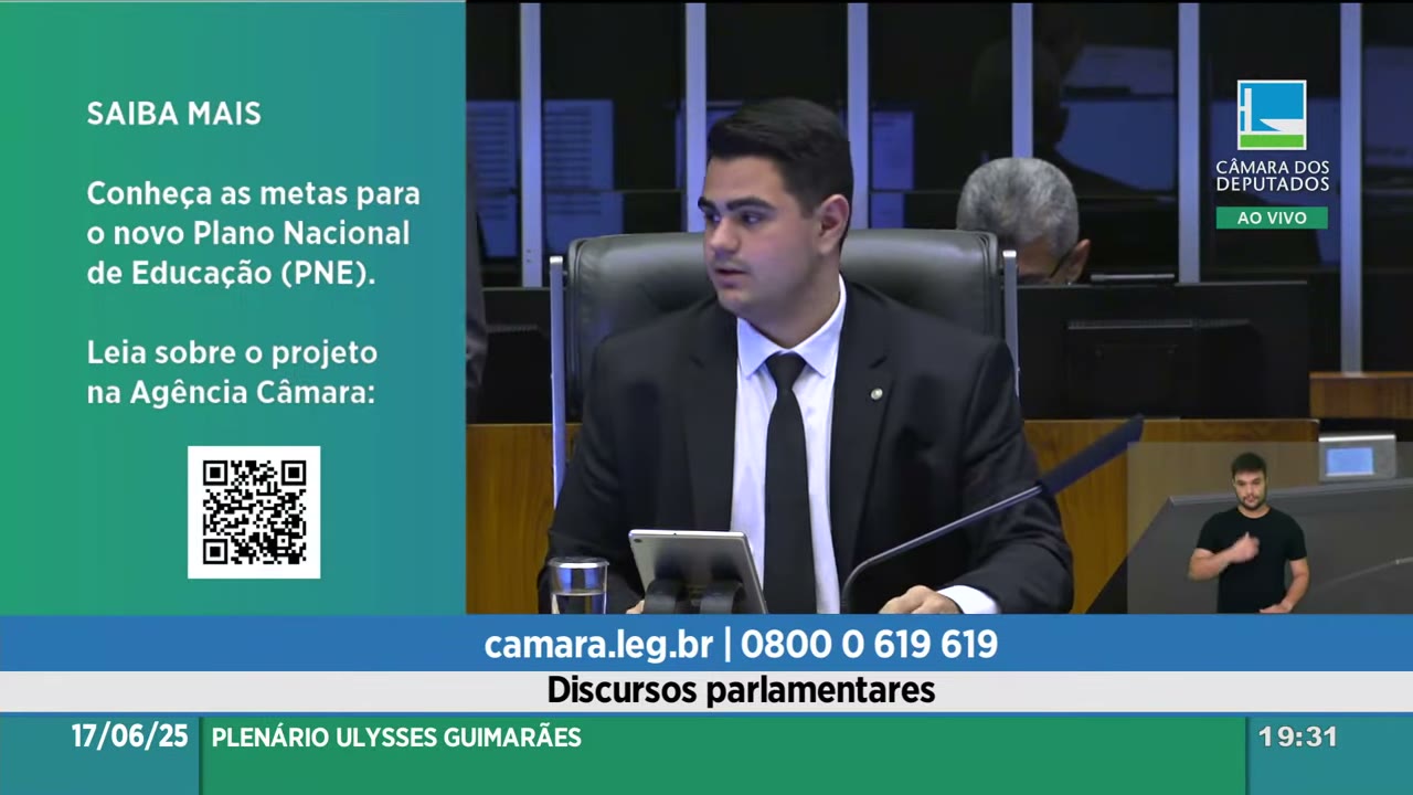 Vídeo do evento em 55:17