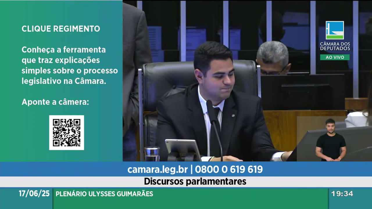 Vídeo do evento em 58:35