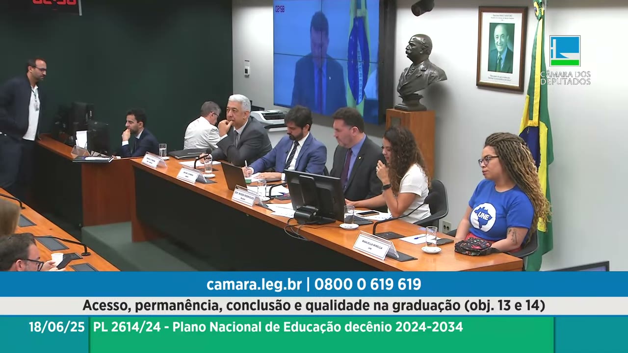 Vídeo do evento em 1:38:21