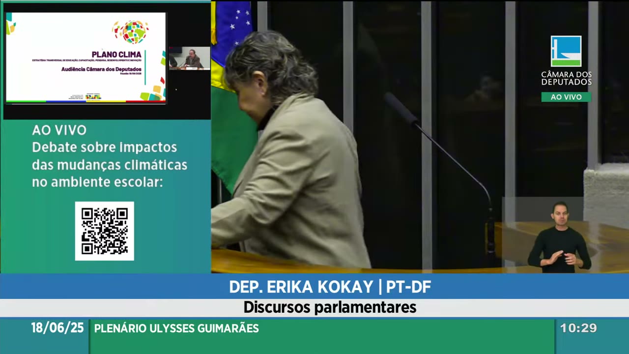 Vídeo do evento em 1:18:38