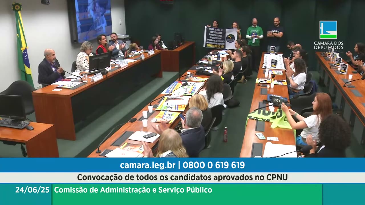 Vídeo do evento em 1:55:46