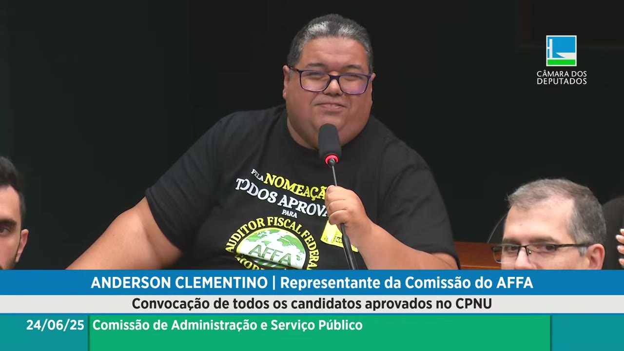Vídeo do evento em 2:07:25