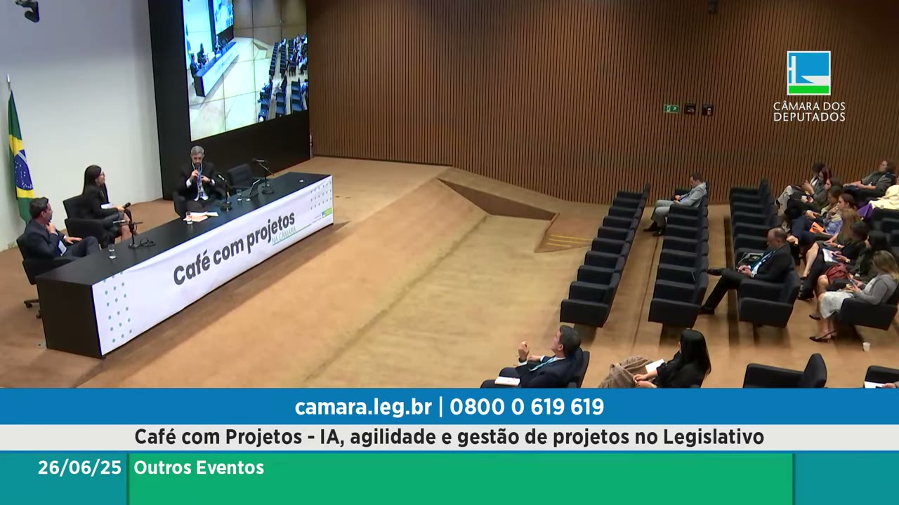 Vídeo do evento em 1:46:21