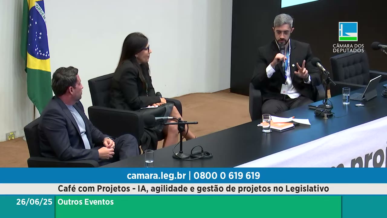 Vídeo do evento em 1:56:27