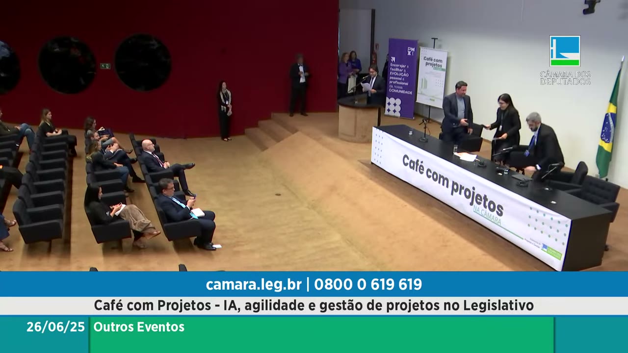 Vídeo do evento em 2:05:21
