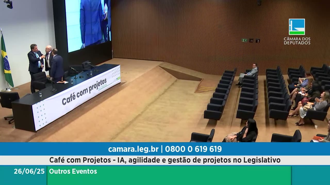 Vídeo do evento em 2:58:05