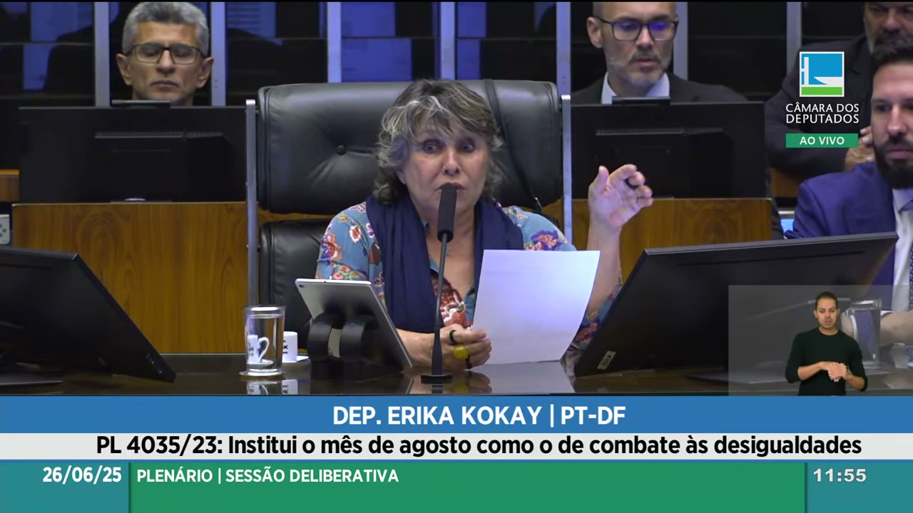 Vídeo do evento em 10:32