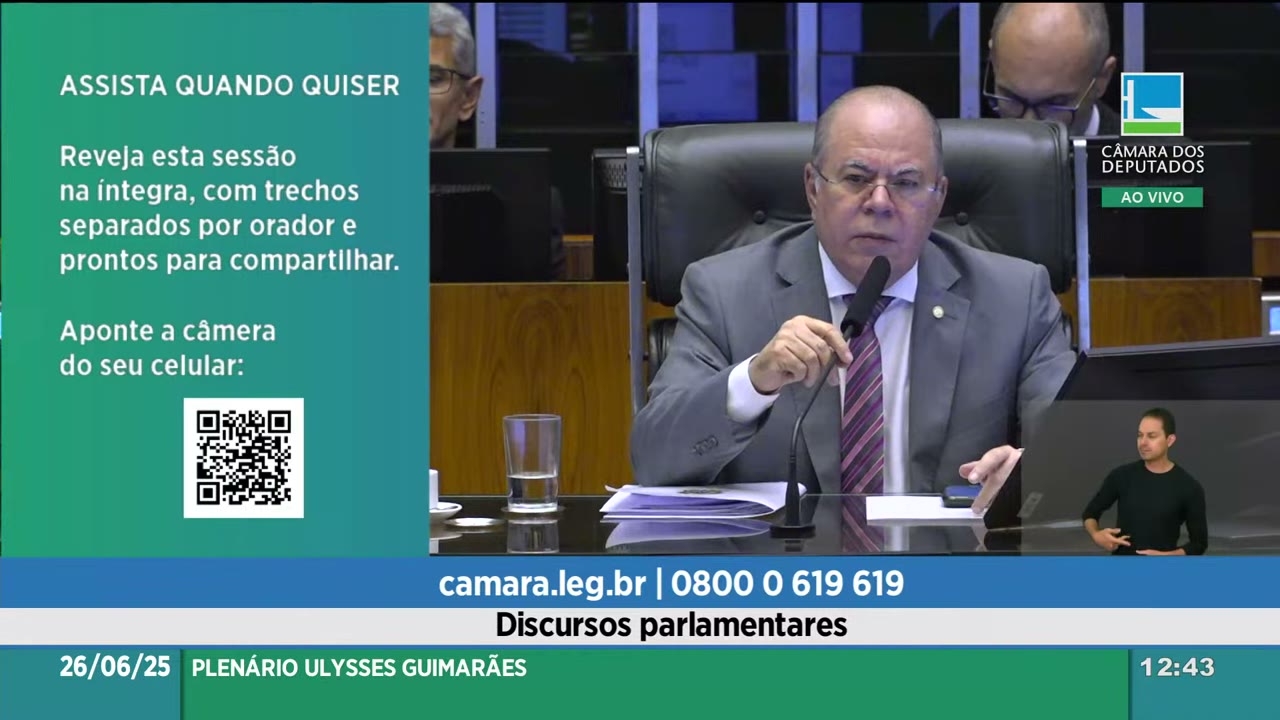 Vídeo do evento em 58:40