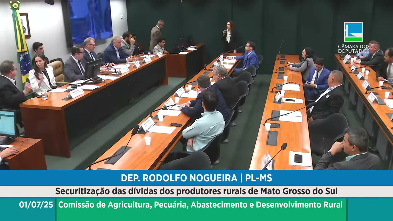Vídeo do evento em 1:18:28