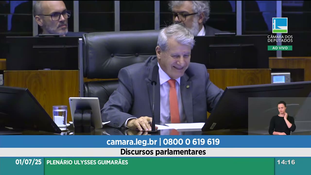 Vídeo do evento em 18:50