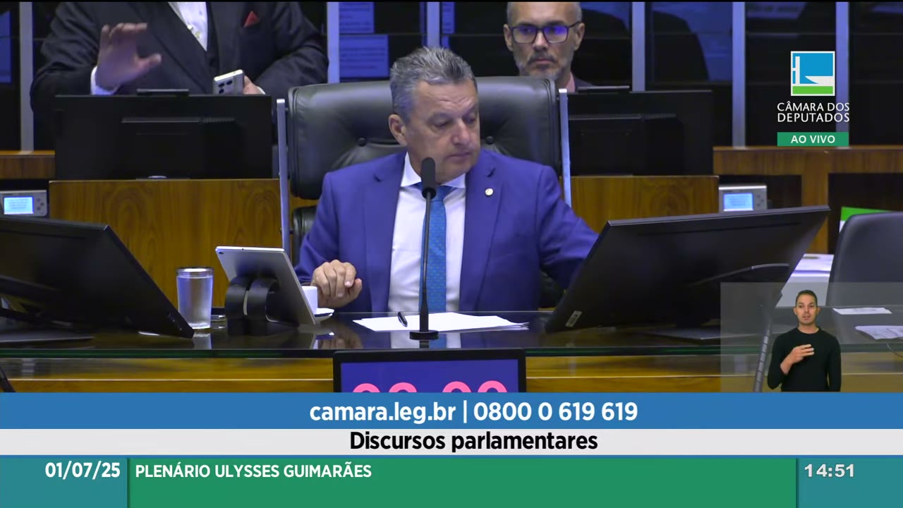 Vídeo do evento em 54:03
