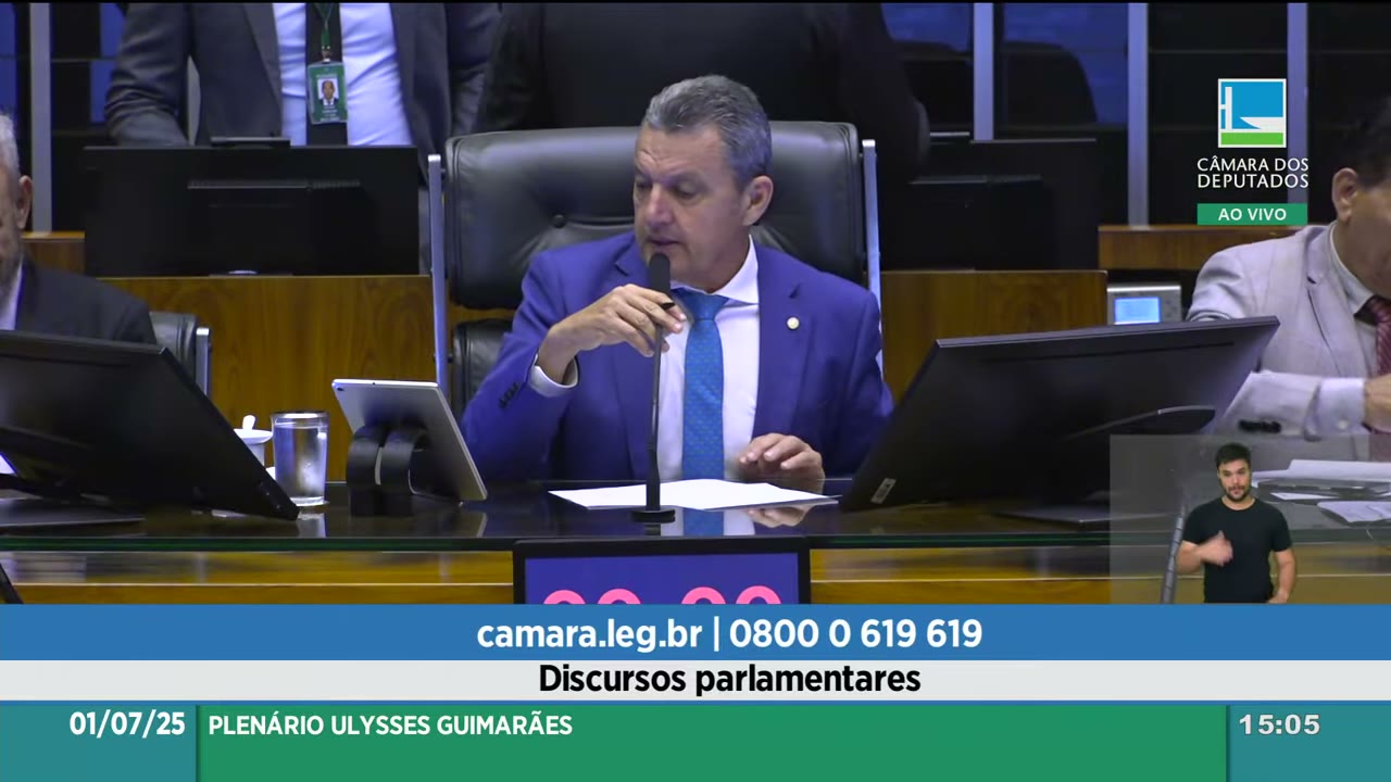 Vídeo do evento em 1:07:47