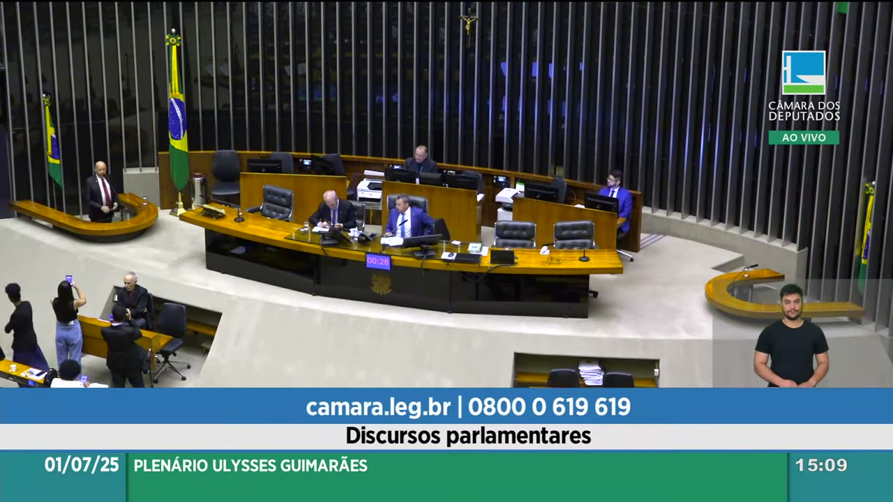 Vídeo do evento em 1:12:05