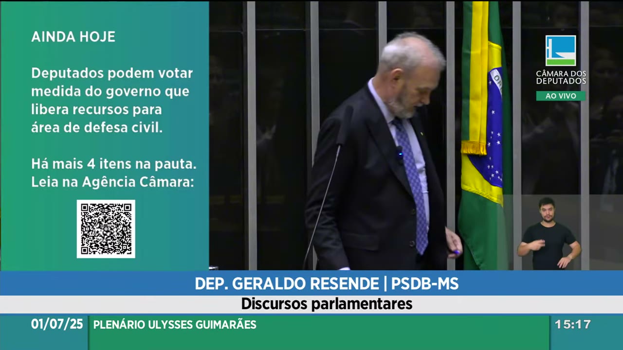 Vídeo do evento em 1:20:13