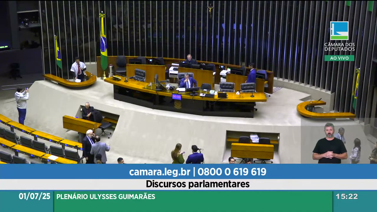 Vídeo do evento em 1:25:01