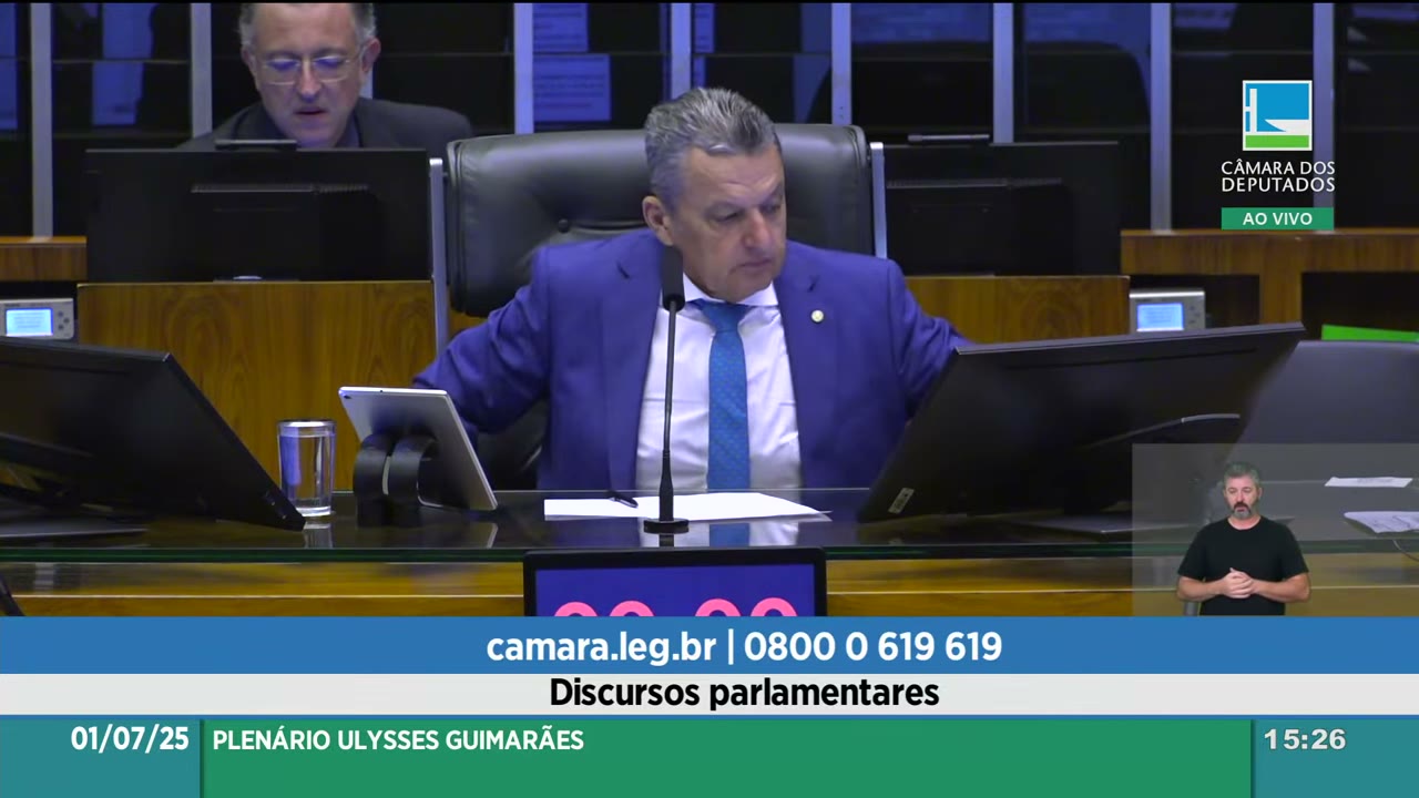 Vídeo do evento em 1:28:44