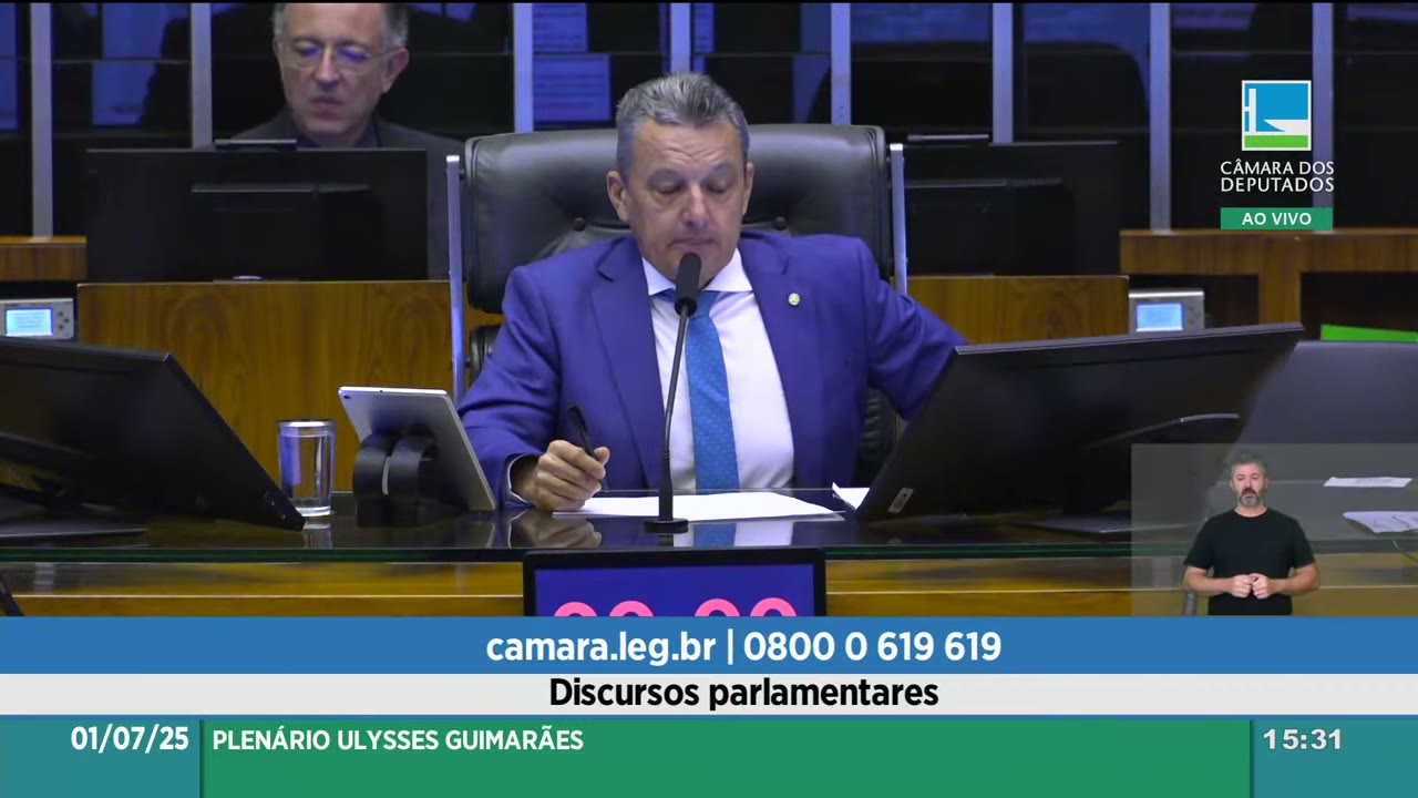 Vídeo do evento em 1:33:57