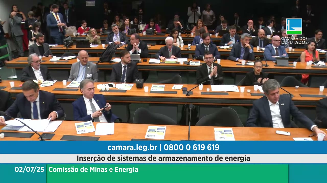 Vídeo do evento em 1:25:48