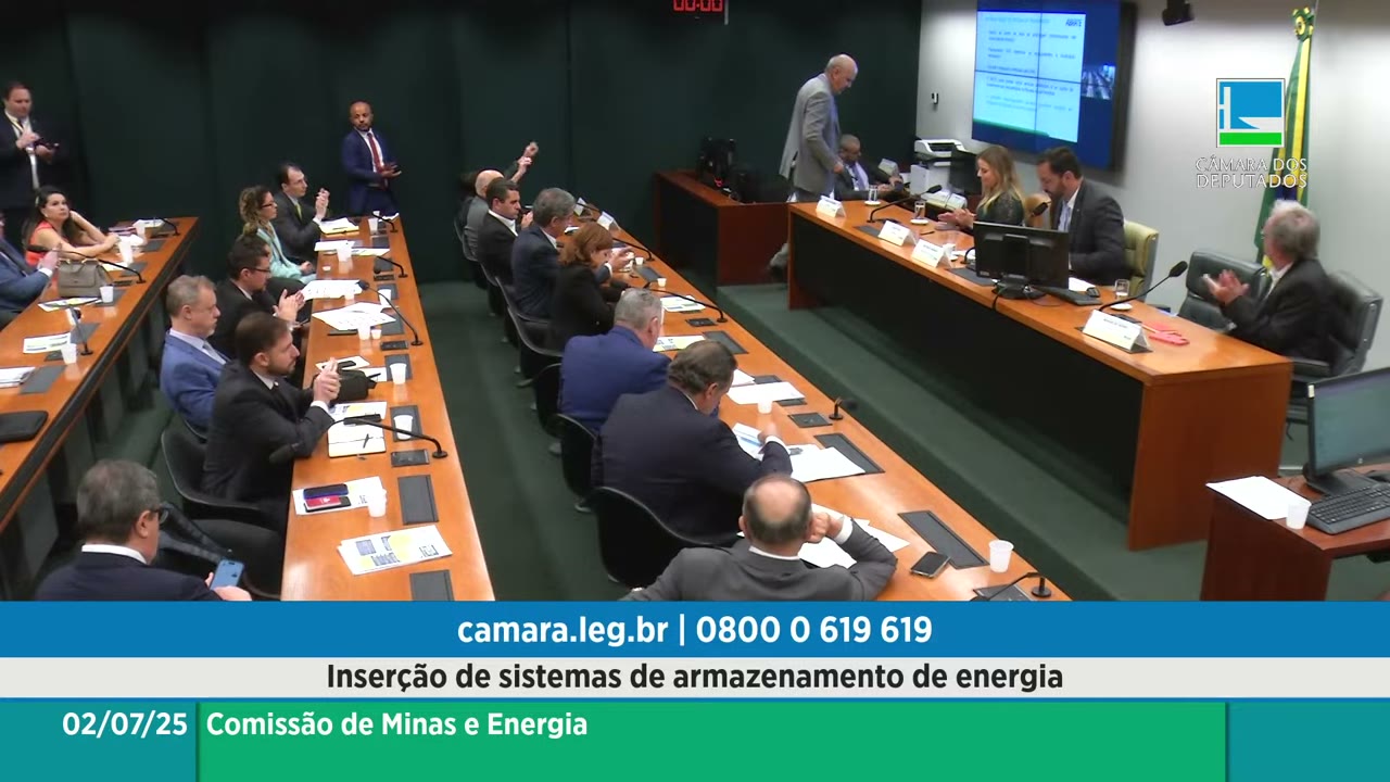 Vídeo do evento em 2:05:02