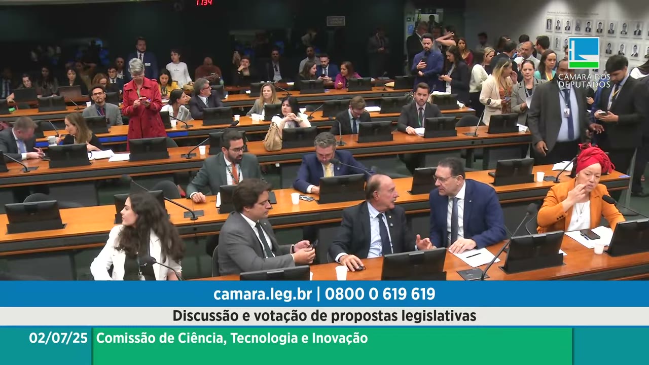 Vídeo do evento em 1:21:01