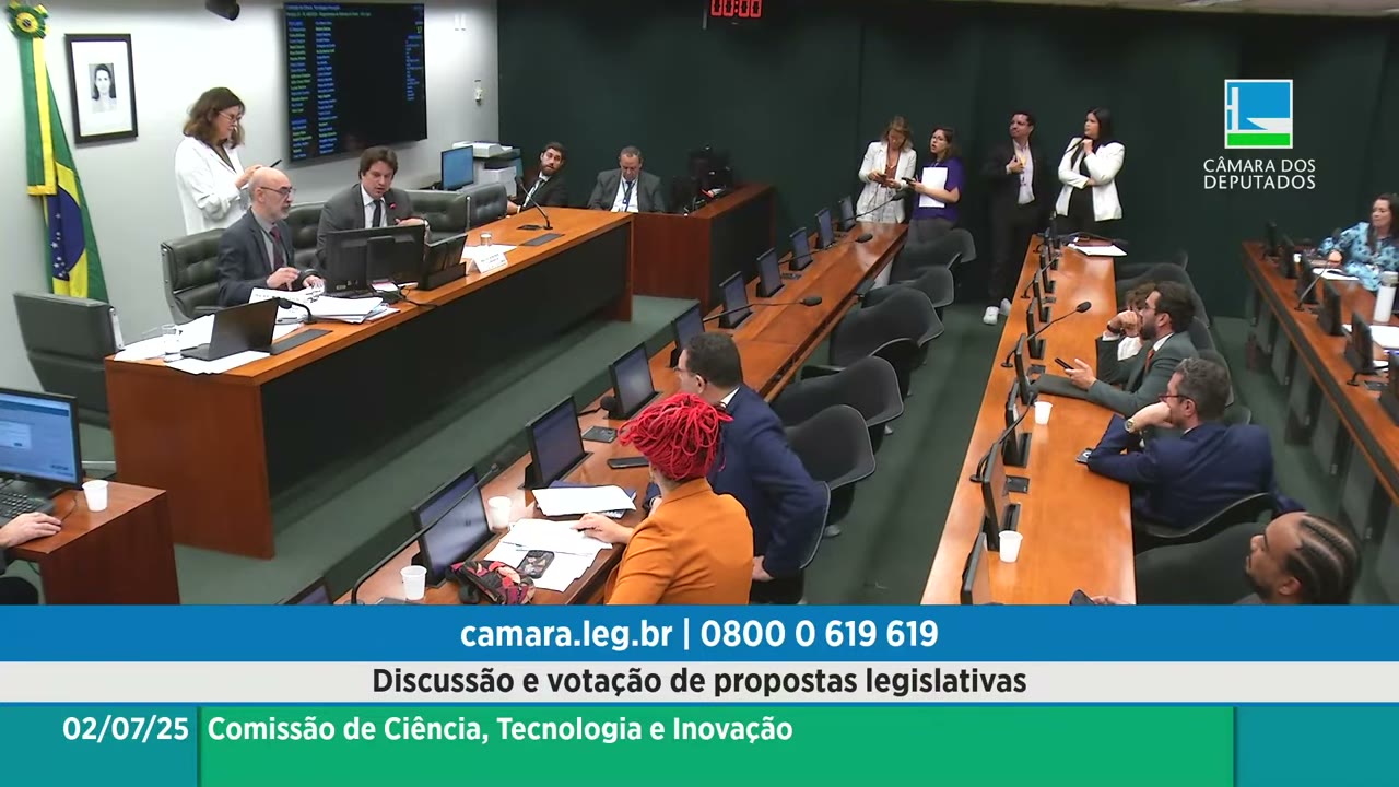 Vídeo do evento em 1:57:08