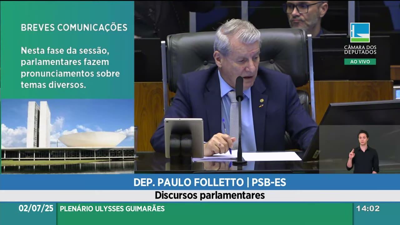 Vídeo do evento em 6:38