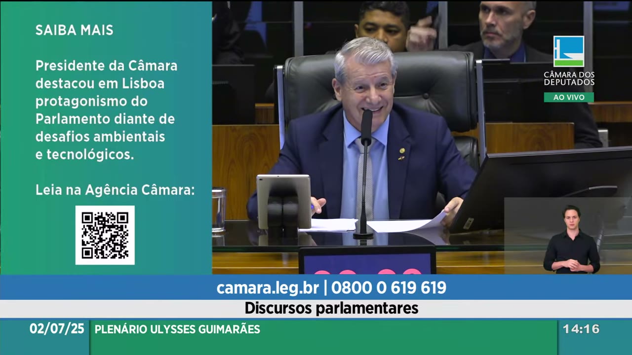 Vídeo do evento em 20:17