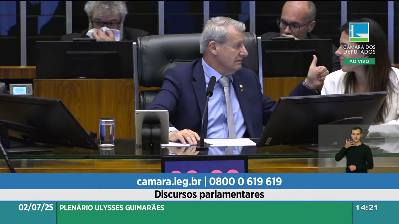 Vídeo do evento em 25:37