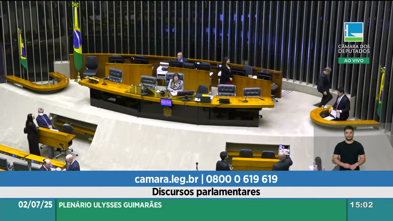 Vídeo do evento em 1:06:39