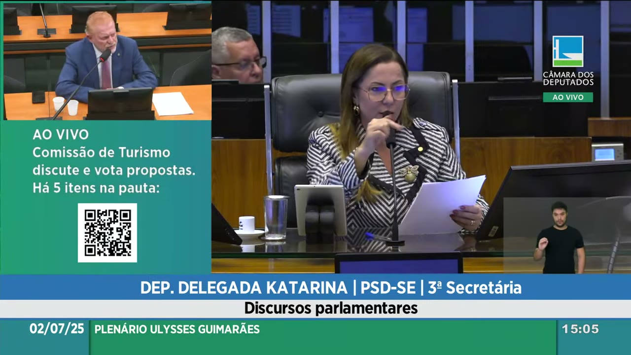 Vídeo do evento em 1:10:08