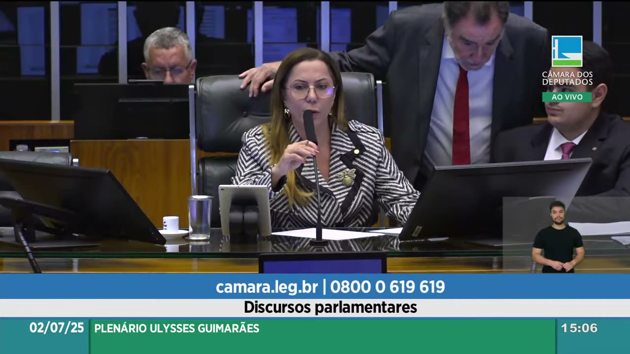 Vídeo do evento em 1:11:15